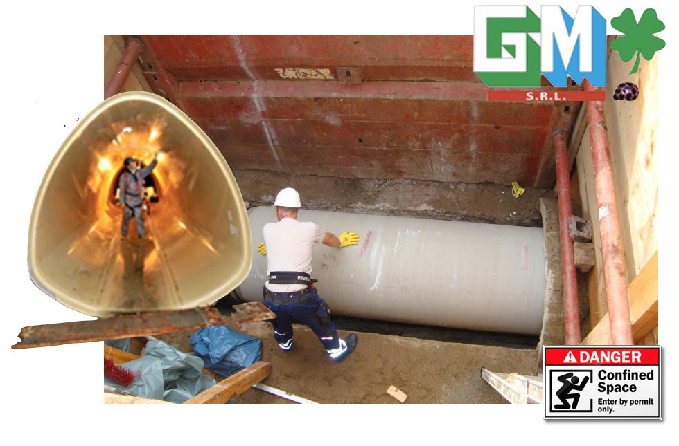 RELINING FOGNATURE E RIPARAZIONI CONDOTTE DALL'INTERNO